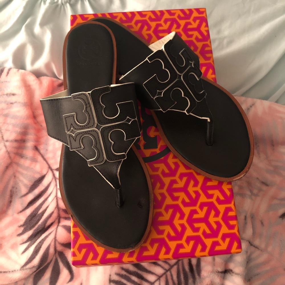 Black Tory Burch sandal